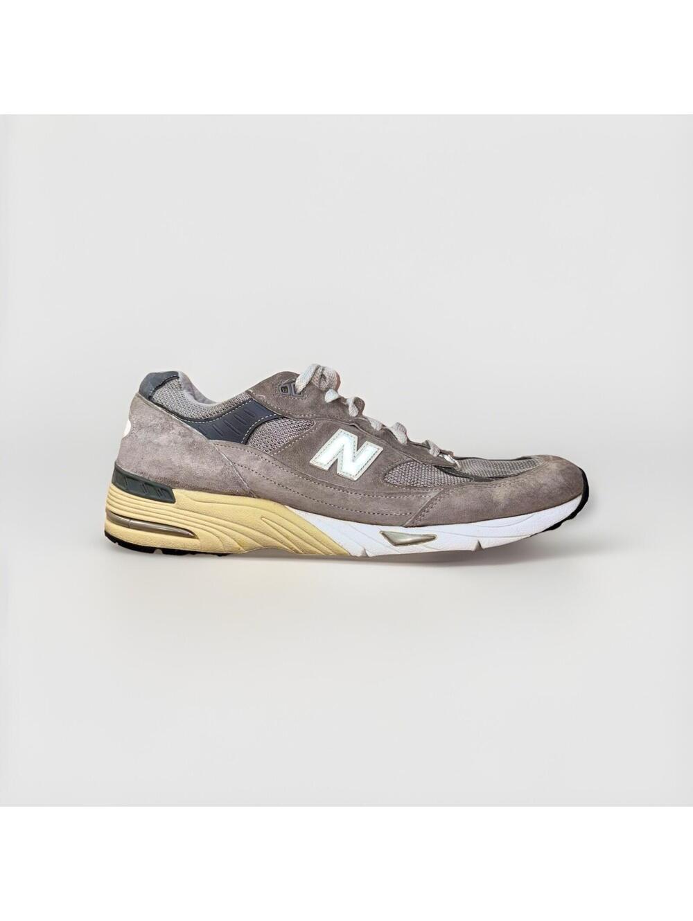 New Balance 991 M991GL Made In USA Gray Suede Running Shoes Men’s 11.5 D